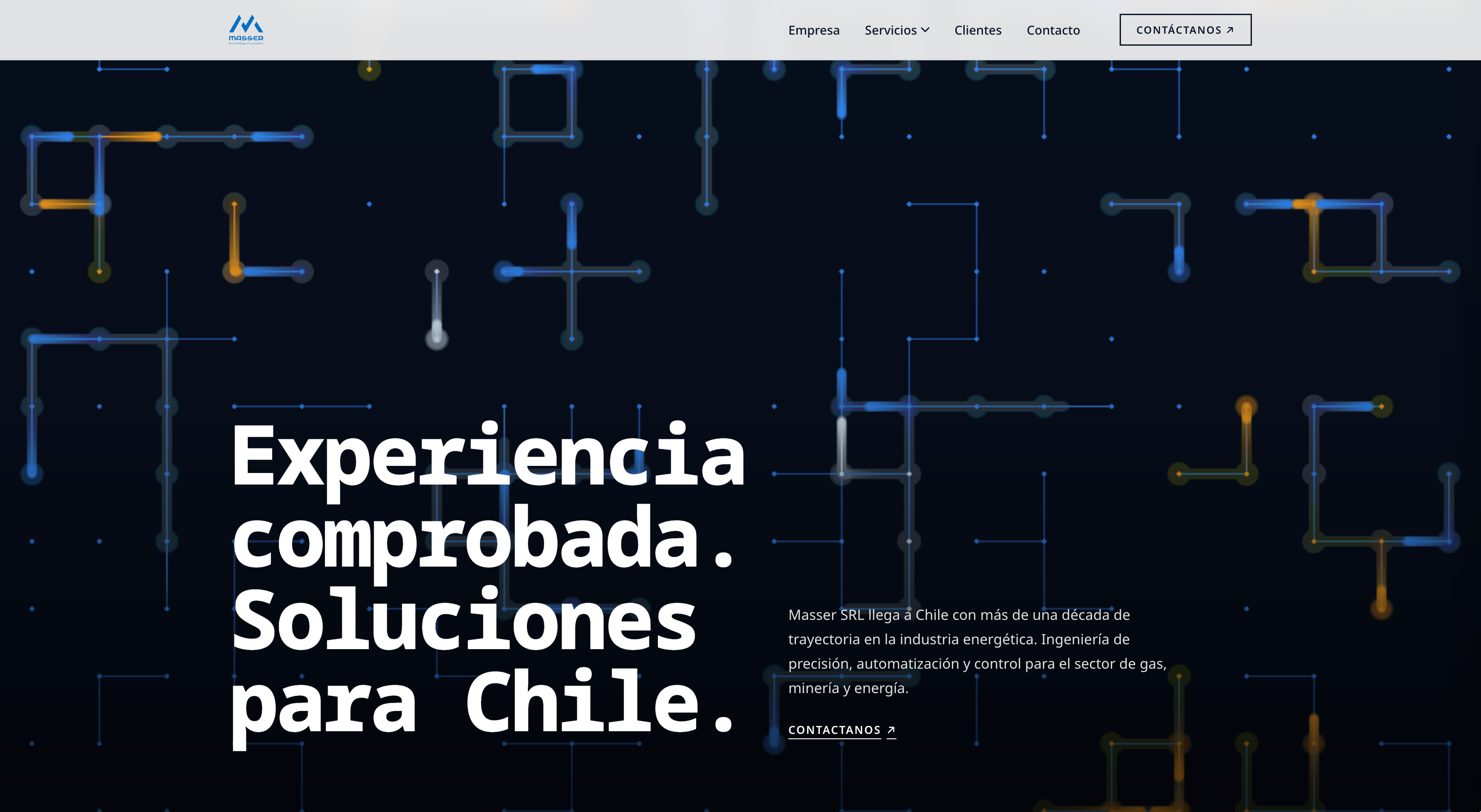 Masser SRL engineering solutions website